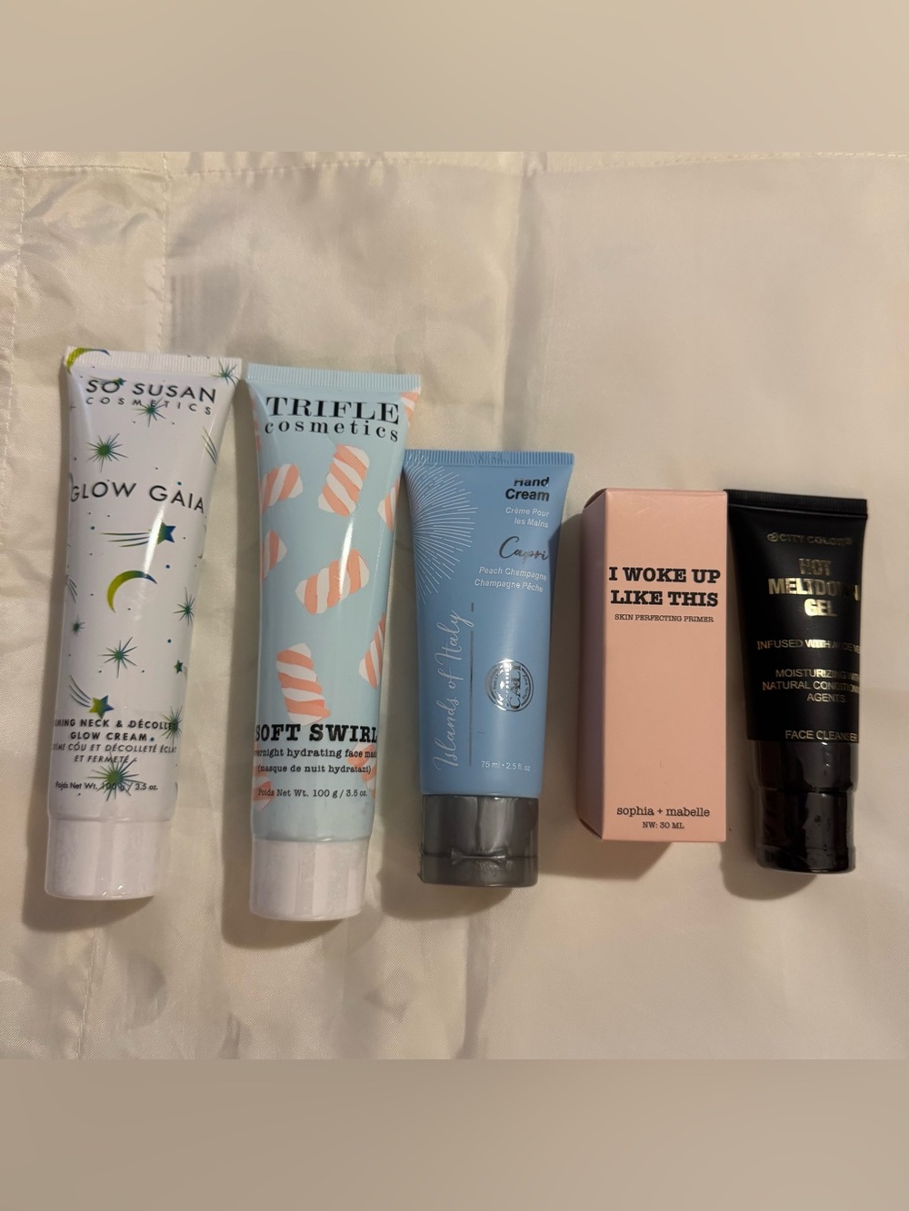 NEW 5pc Skincare & Makeup Bundle So Susan Sophia Mabelle Trifle Cosmetics Lot